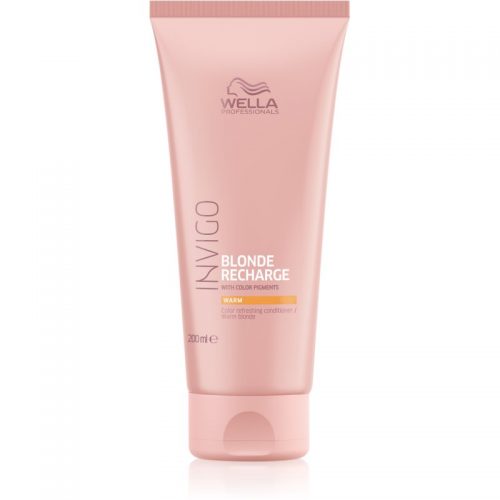 Wella Professionals Invigo Blonde Recharge odżywka wzmacniająca kolor włosów blond odcień Warm 200 ml