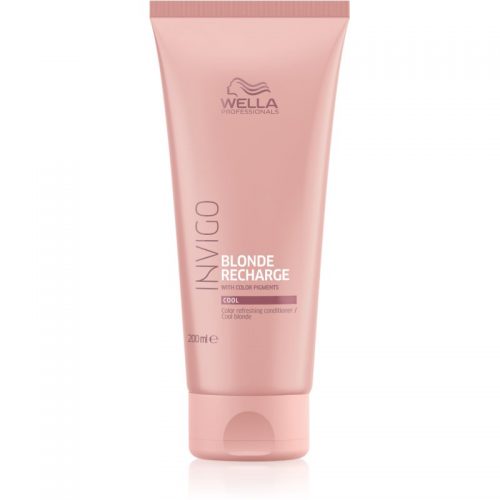 Wella Professionals Invigo Blonde Recharge odżywka wzmacniająca kolor włosów blond odcień Cool 200 ml
