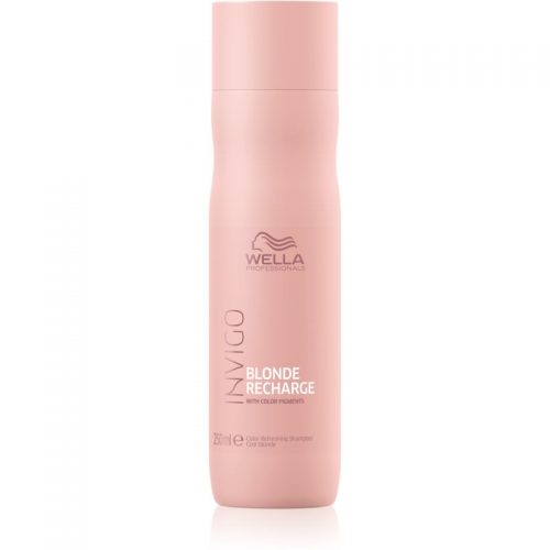 Wella Professionals Invigo Blonde Recharge szampon ochronny do włosów farbowanych na blond Cool Blond 250 ml