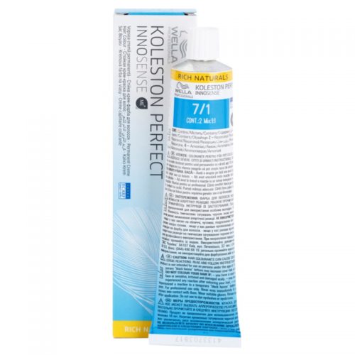 Wella Professionals Koleston Perfect Innosense Rich Naturals farba do włosów odcień 7/1 60 ml