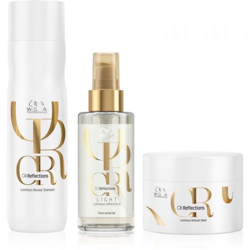 Wella Professionals Oil Reflections zestaw kosmetyków (zapewniający odżywienie i blask) dla kobiet