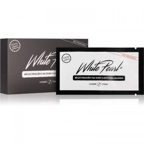 White Pearl Charcoal paski wybielające do zębów 28 szt.