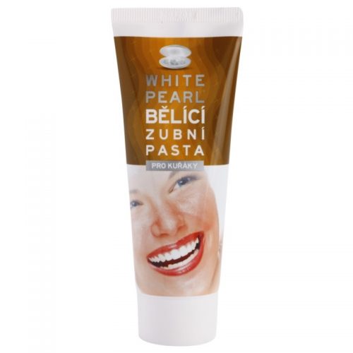 White Pearl Whitening wybielająca pasta do zębów dla palaczy 75 ml