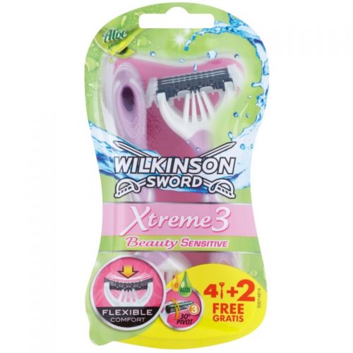 Wilkinson Sword Xtreme 3 Beauty Sensitive maszynki jednorazowe 6 szt.