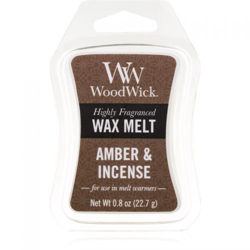 Woodwick Amber & Incense wosk zapachowy 22,7 g