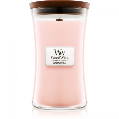Woodwick Coastal Sunset świeczka zapachowa z drewnianym knotem 609,5 g