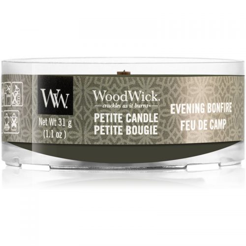 Woodwick Evening Bonfire sampler z drewnianym knotem 31 g
