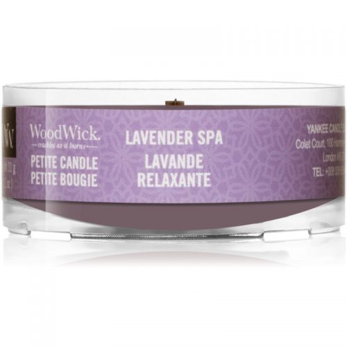 Woodwick Lavender Spa sampler z drewnianym knotem 31 g