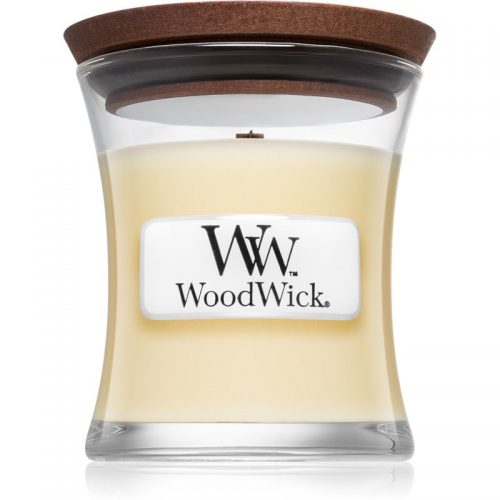 Woodwick Lemongrass & Lily świeczka zapachowa z drewnianym knotem 85 g