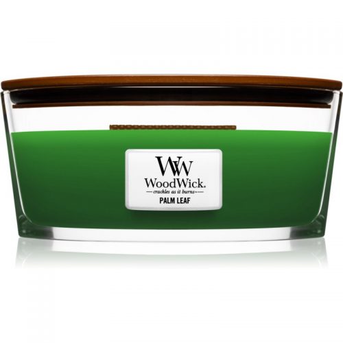 Woodwick Palm Leaf świeczka zapachowa z drewnianym knotem (hearthwick) 453,6 g