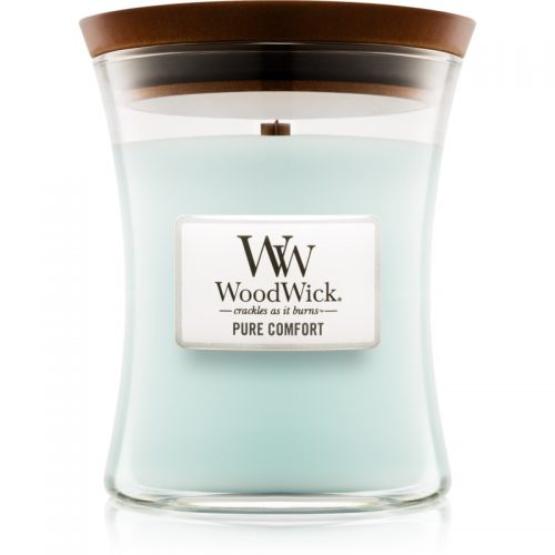 Woodwick Pure Comfort świeczka zapachowa z drewnianym knotem 275 g