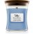 Woodwick Sea Salt & Cotton świeczka zapachowa z drewnianym knotem 275 g