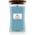 Woodwick Sea Salt & Cotton świeczka zapachowa z drewnianym knotem 609,5 g