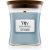 Woodwick Soft Chambray świeczka zapachowa z drewnianym knotem 275 g