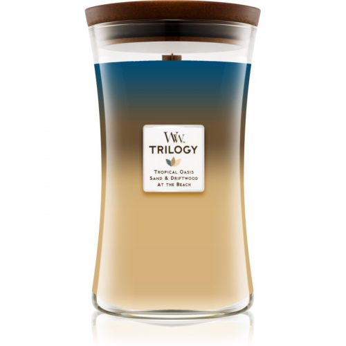 Woodwick Trilogy Nautical Escape świeczka zapachowa z drewnianym knotem 609,5 g