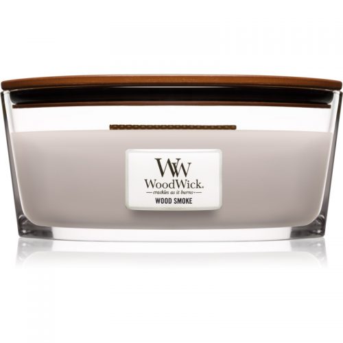 Woodwick Wood Smoke świeczka zapachowa z drewnianym knotem (hearthwick) 453,6 g
