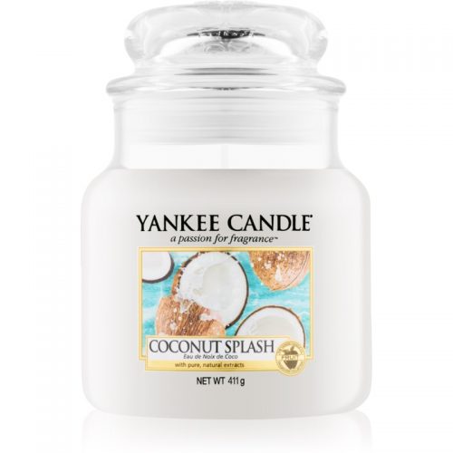 Yankee Candle Coconut Splash świeczka zapachowa Classic średnia 411 g