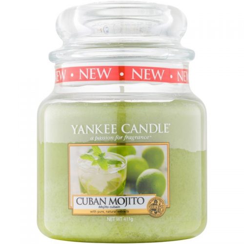 Yankee Candle Cuban Mojito świeczka zapachowa Classic średnia 411 g