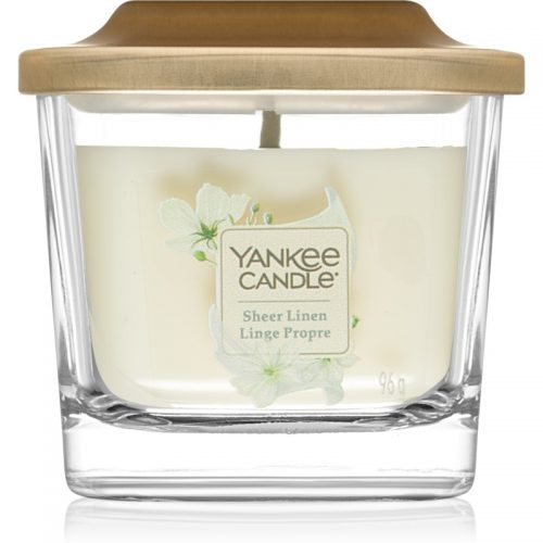 Yankee Candle Elevation Sheer Linen świeczka zapachowa mała 96 g