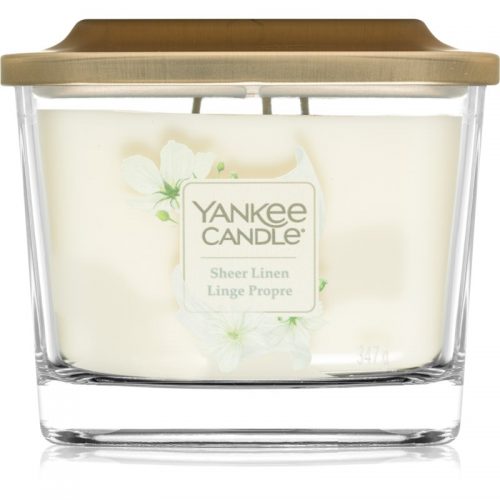 Yankee Candle Elevation Sheer Linen świeczka zapachowa średnia 347 g