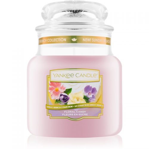Yankee Candle Floral Candy świeczka zapachowa Classic średnia 411 g