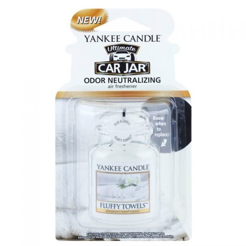 Yankee Candle Fluffy Towels odświeżacz do samochodu wiszące