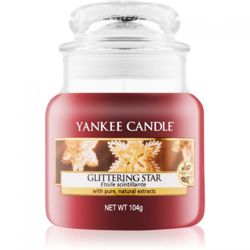 Yankee Candle Glittering Star świeczka zapachowa Classic mała 104 g