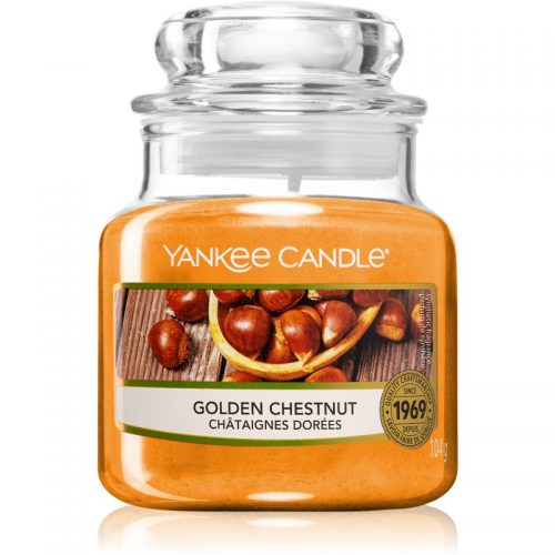 Yankee Candle Golden Chestnut świeczka zapachowa Classic mała 104 g