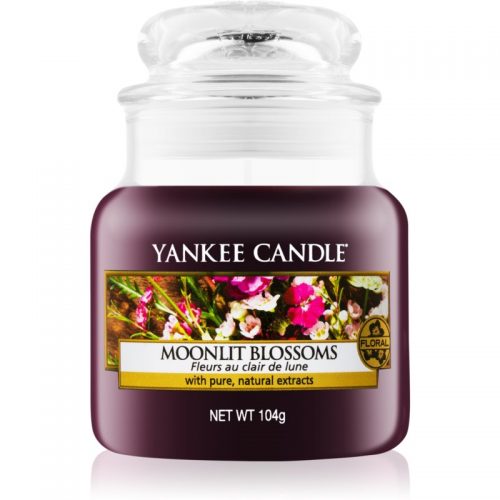 Yankee Candle Moonlit Blossoms świeczka zapachowa Classic mała 104 g