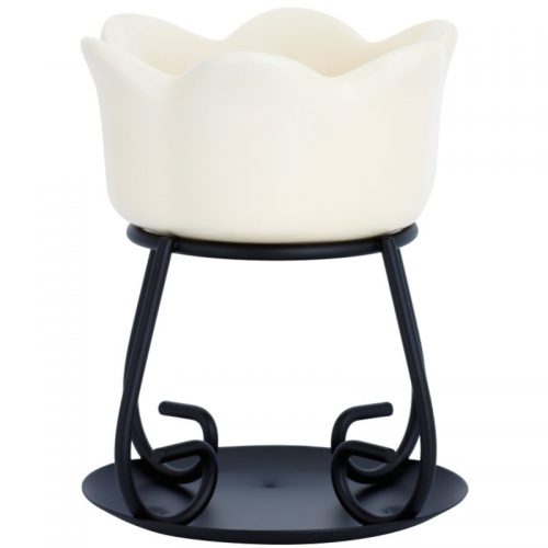 Yankee Candle Petal Bowl ceramiczna lampa aromatyczna I. (Cream)