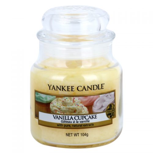Yankee Candle Vanilla Cupcake świeczka zapachowa Classic mała 104 g