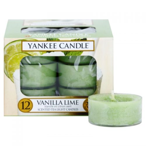 Yankee Candle Vanilla Lime świeczka typu tealight 12 x 9,8 g