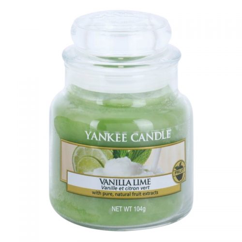 Yankee Candle Vanilla Lime świeczka zapachowa Classic mała 104 g