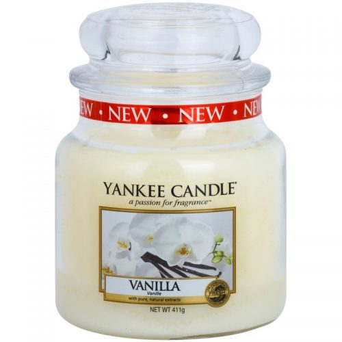 Yankee Candle Vanilla świeczka zapachowa Classic średnia 411 g