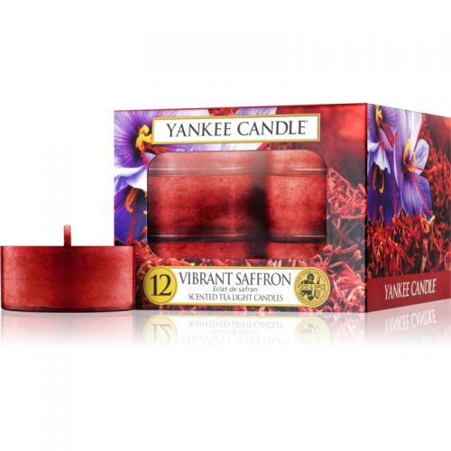 Yankee Candle Vibrant Saffron świeczka typu tealight 12 szt.