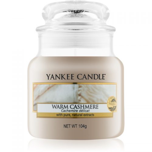 Yankee Candle Warm Cashmere świeczka zapachowa Classic mała 104 g