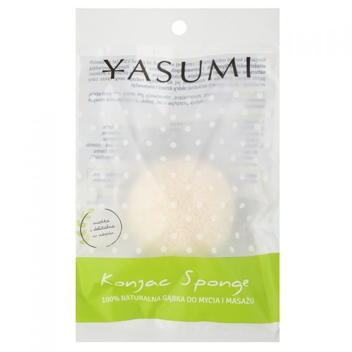Yasumi Konjak Collagen delikatna gąbka do wszystkich rodzajów skóry rozmiar S