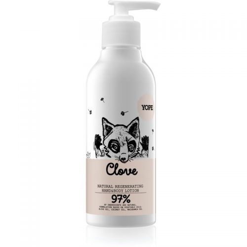 Yope Clove mleczko kojące i nawilżające do rąk 300 ml