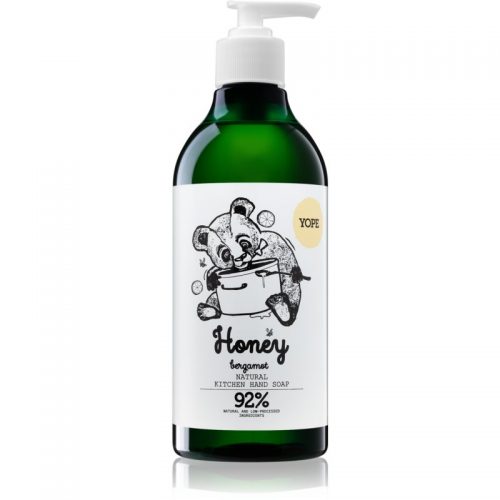 Yope Honey & Bergamot naturalne mydło kuchenne do rąk 500 ml