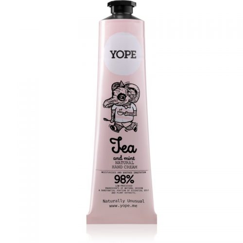 Yope Tea & Mint naturalny krem do rąk odżywienie i nawilżenie 100 ml