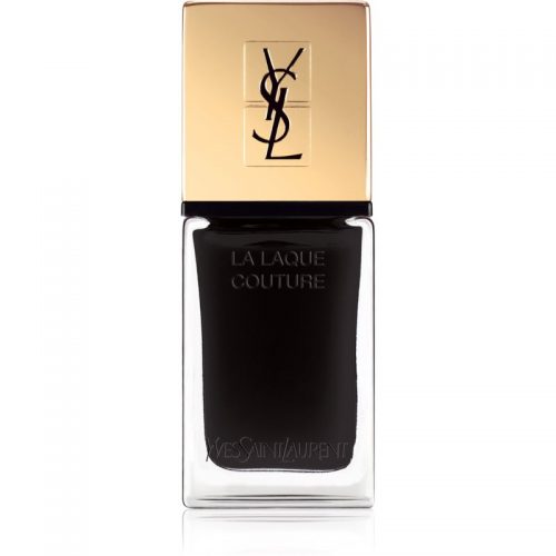Yves Saint Laurent La Laque Couture lakier do paznokci odcień 73 Noir Over Noir 10 ml