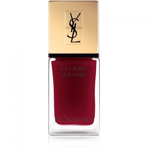 Yves Saint Laurent La Laque Couture lakier do paznokci odcień 74 Rouge Over Noir 10 ml