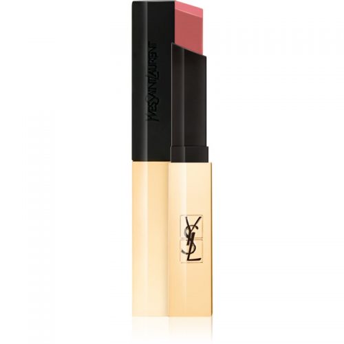 Yves Saint Laurent Rouge Pur Couture The Slim cienka matująca szminka z zamszowym wykończeniem odcień 24 Rare Rose 2,2 g