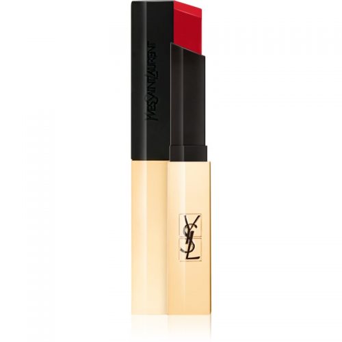 Yves Saint Laurent Rouge Pur Couture The Slim cienka matująca szminka z zamszowym wykończeniem odcień 20 Carmine Catch 2,2 g