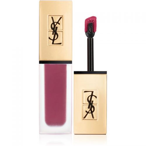 Yves Saint Laurent Tatouage Couture ultra-matowa szminka w płynie odcień 05 Rosewood Gang – Deep Mauve Pink 6 ml
