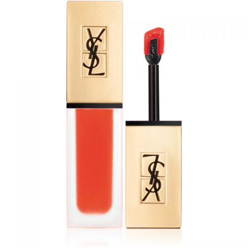 Yves Saint Laurent Tatouage Couture ultra-matowa szminka w płynie odcień 17 Unconventional Coral – Vibrant Tangerine 6 ml