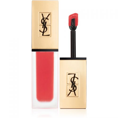 Yves Saint Laurent Tatouage Couture ultra-matowa szminka w płynie odcień 22 Corail Anti-Mainstream – Neon Coral 6 ml