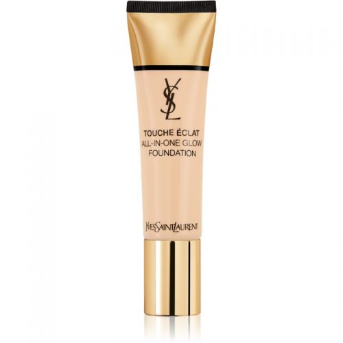 Yves Saint Laurent Touche Éclat All-In-One Glow podkład w płynie SPF 23 odcień B10 Porcelaine 30 ml