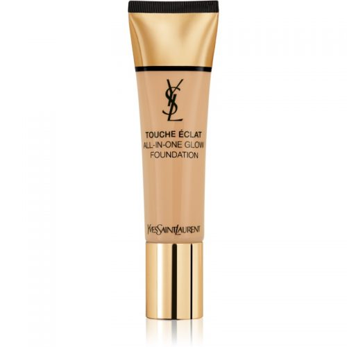 Yves Saint Laurent Touche Éclat All-In-One Glow podkład w płynie SPF 23 odcień BD50 Warm Honey 30 ml