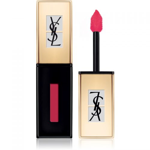 Yves Saint Laurent Vernis À Lèvres Pop Water szminka i błyszczyk 2 w 1 z efektem mokrych ust odcień 204 Onde Rose 6 ml